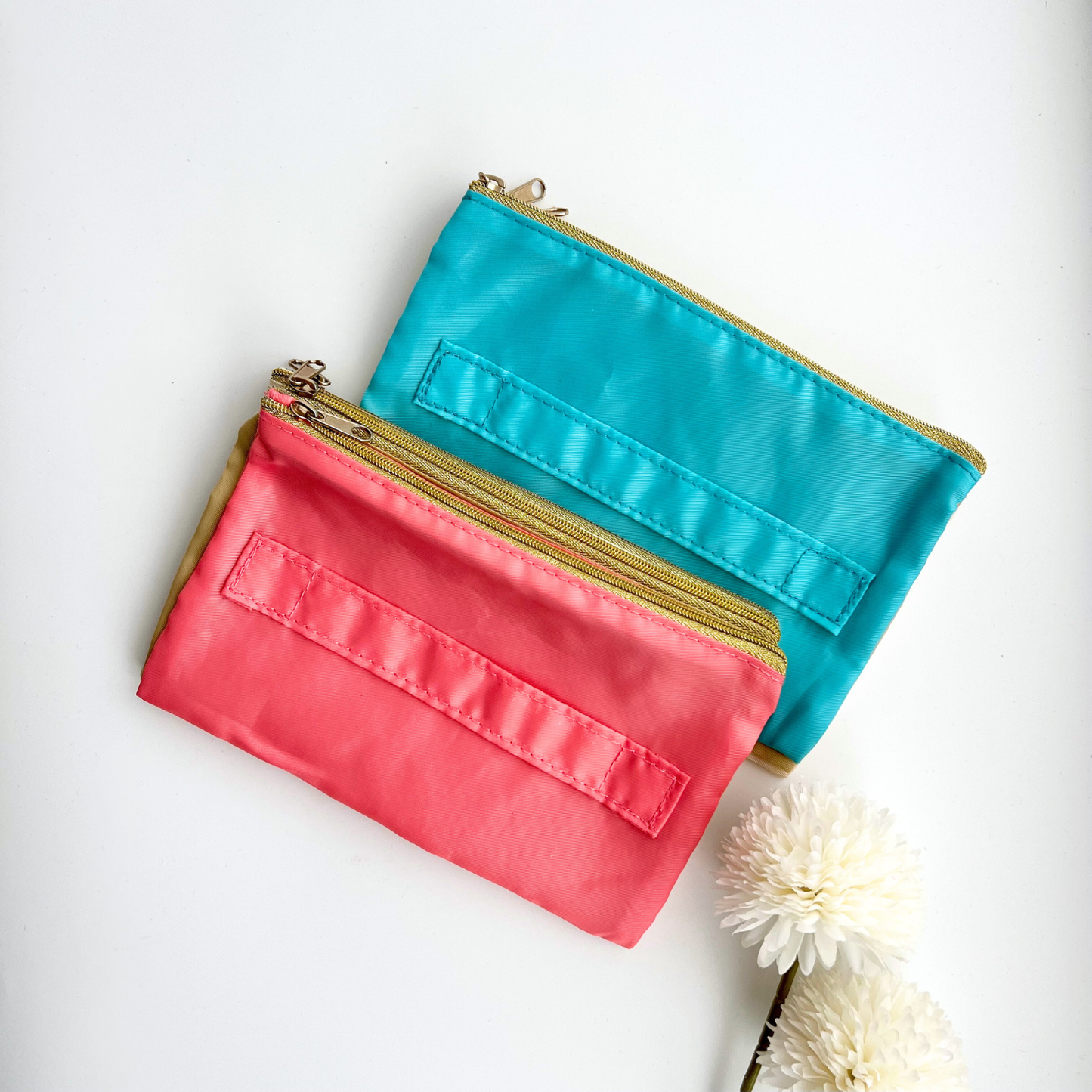 Accordion Cosmetic Pouch 2 Colors