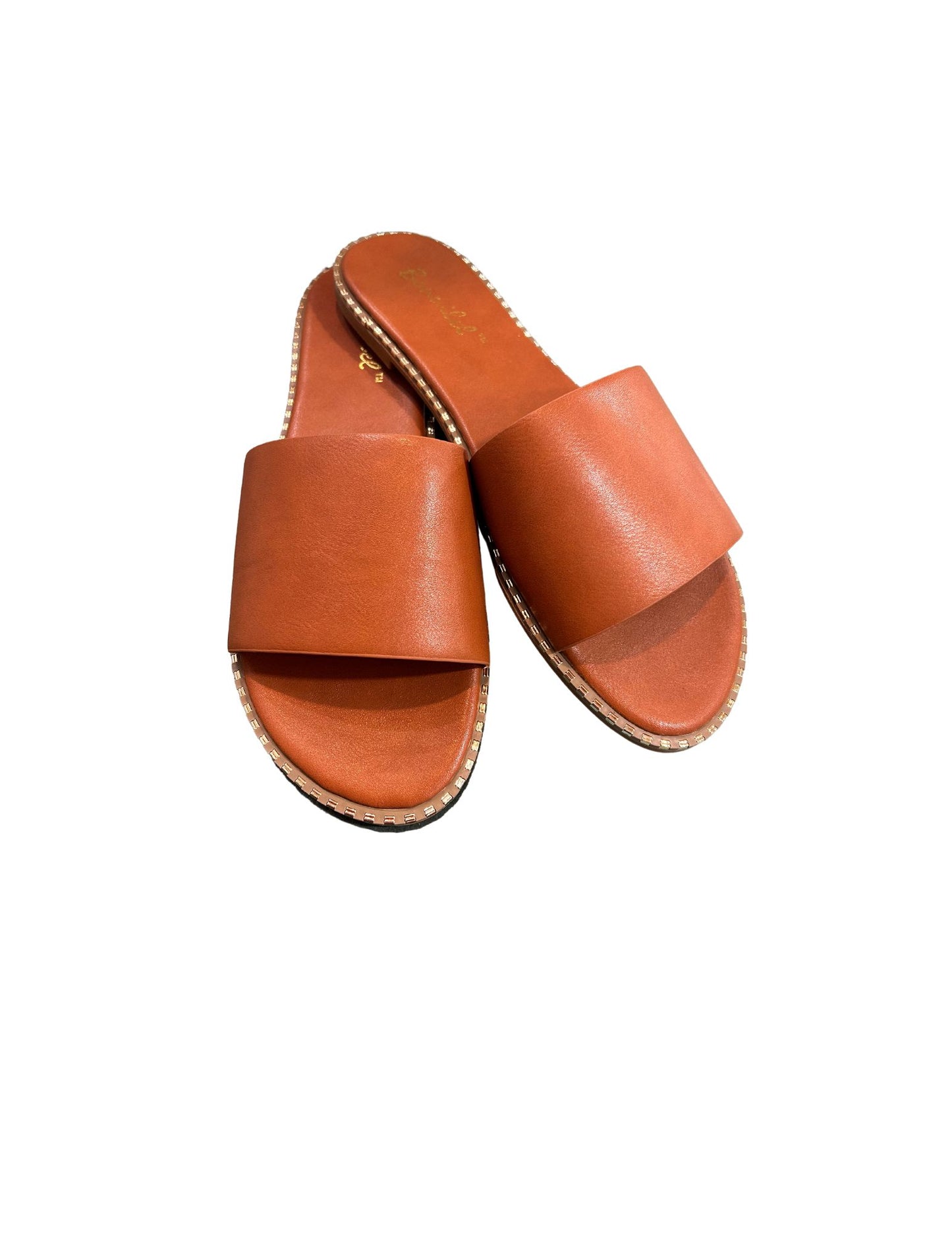 Micah Slide in Camel