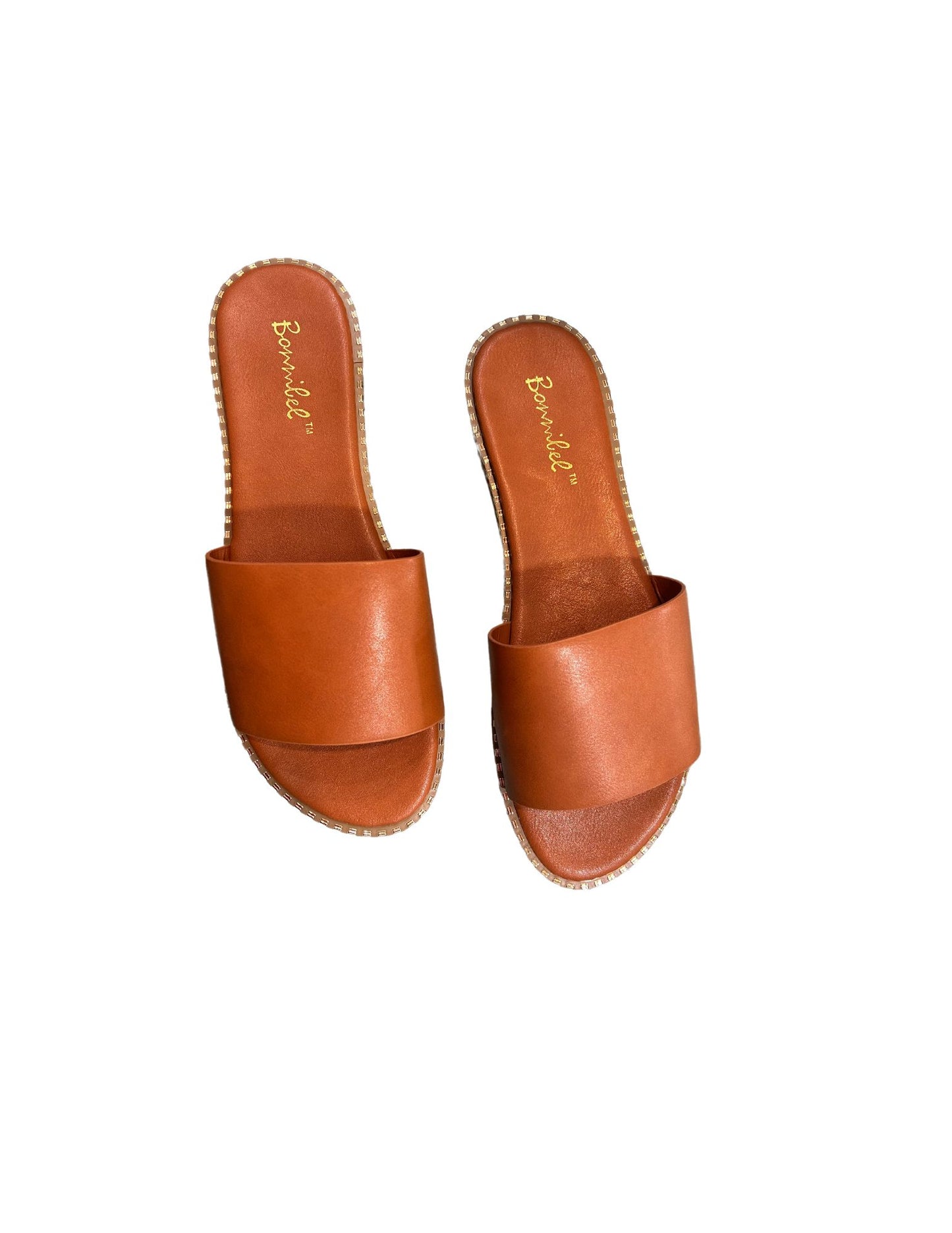 Micah Slide in Camel