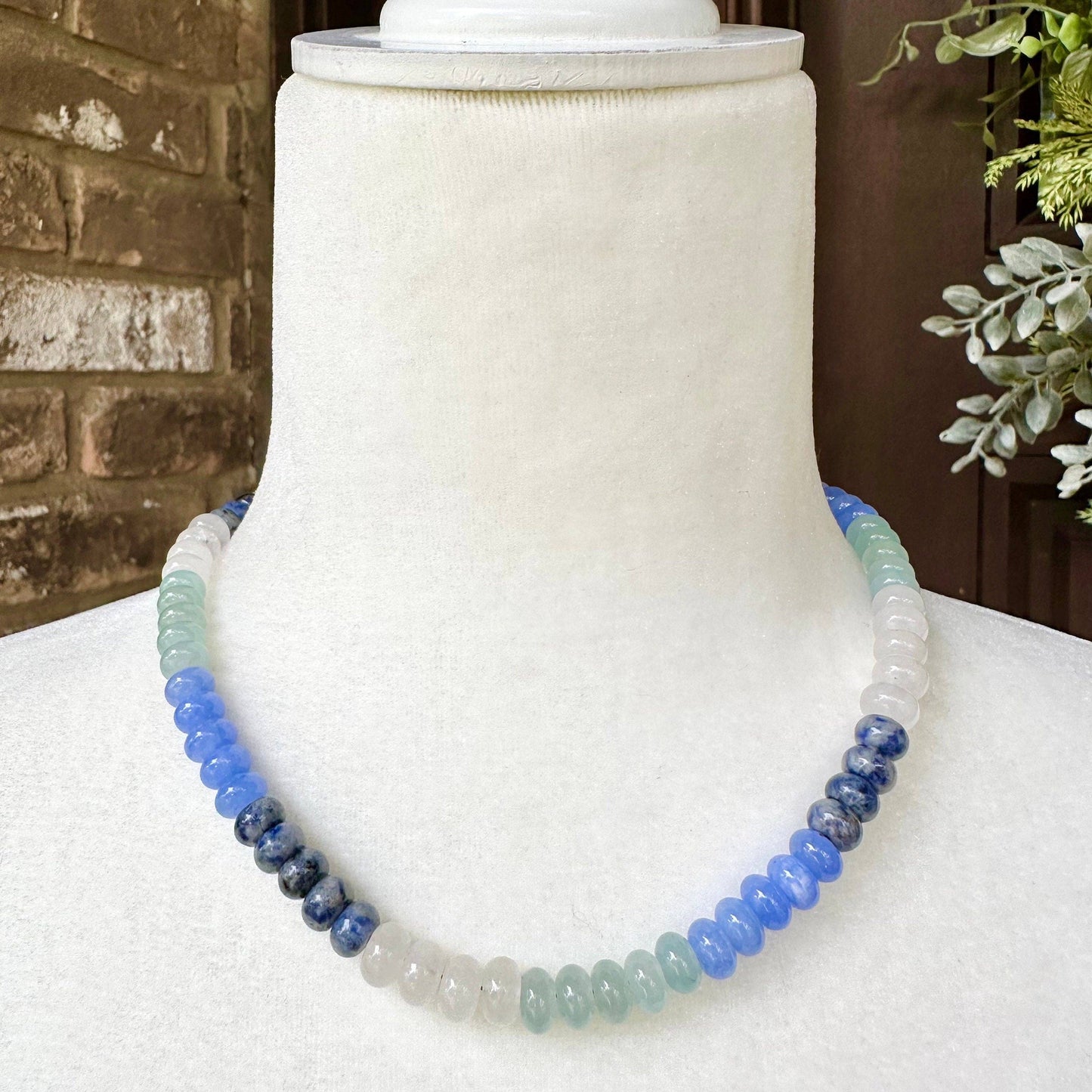 Key West Mixed Stone Beaded Necklace