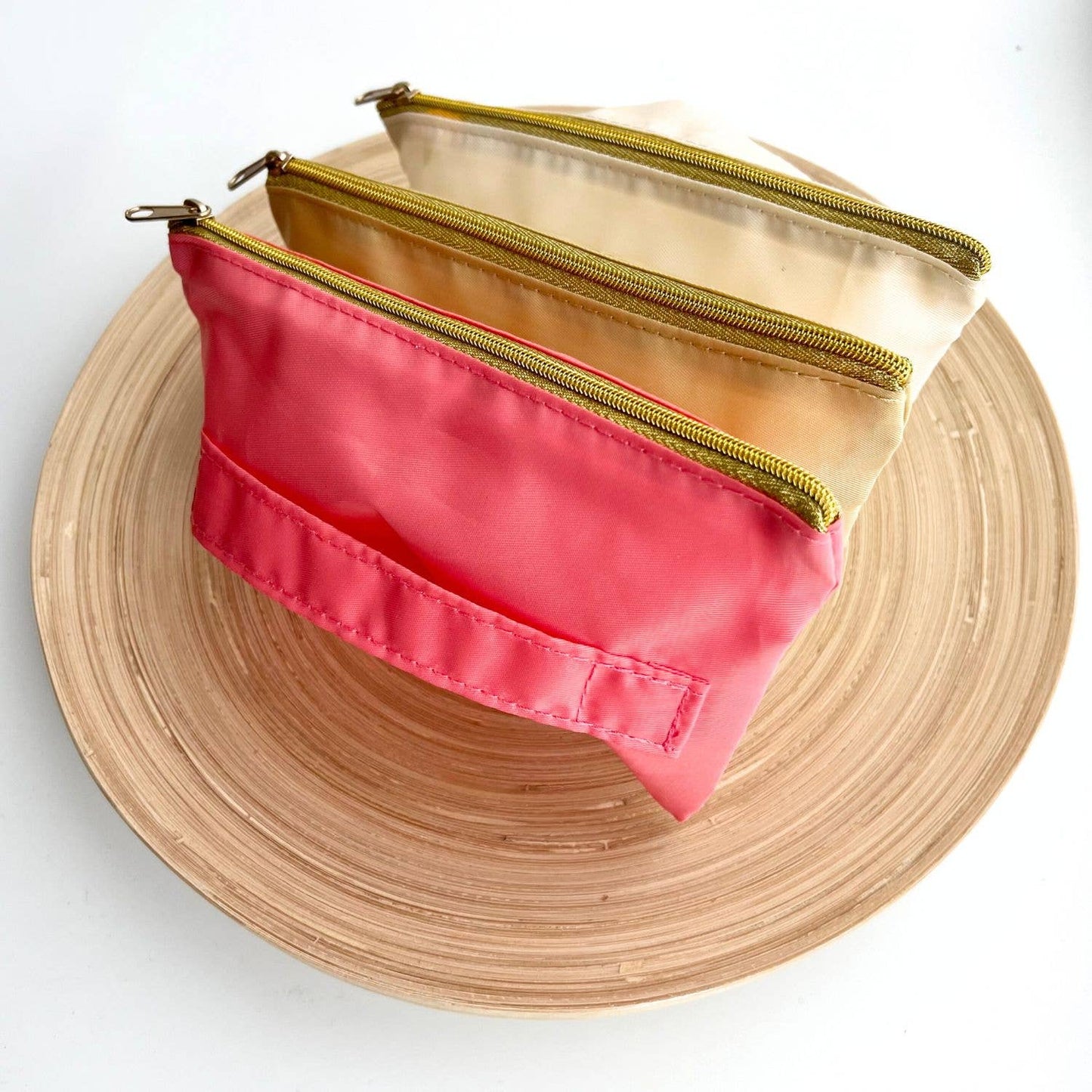 Accordion Cosmetic Pouch 2 Colors