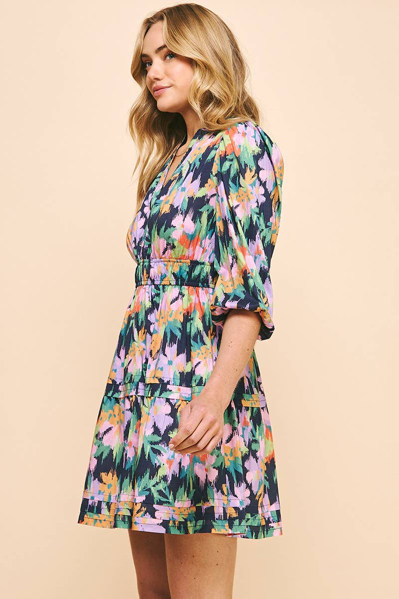 Fall Florals Dress