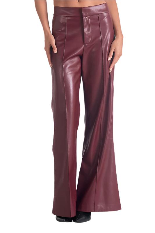 Badia Faux Leather Pant