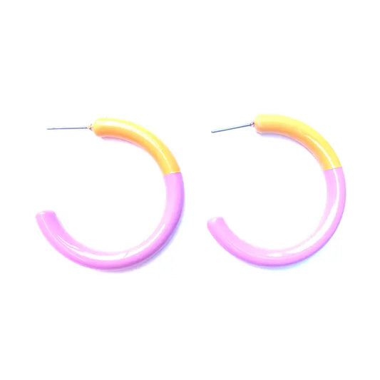 Colorblock Hoop - Mixed Colors