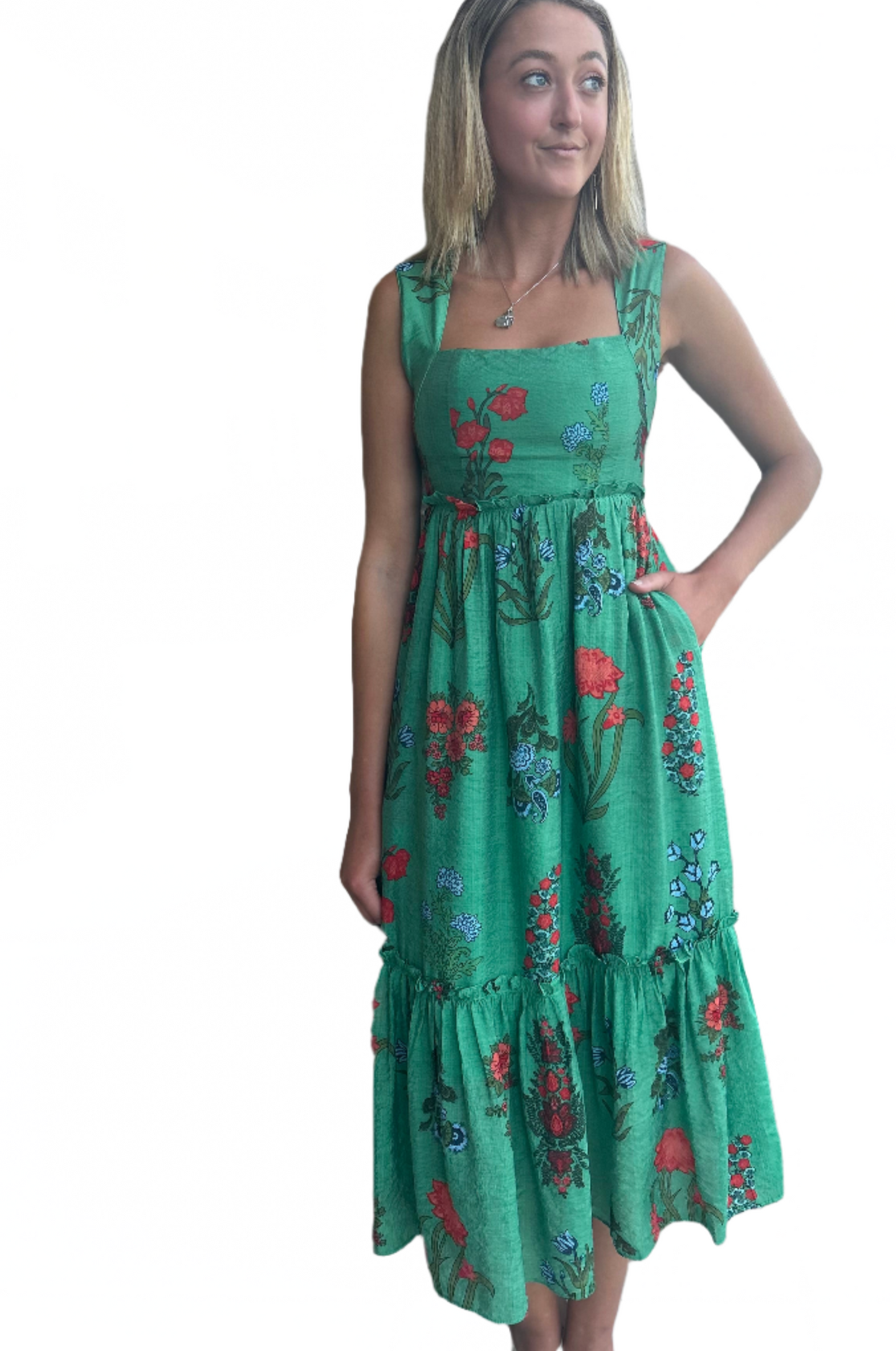 Green Garden Dress