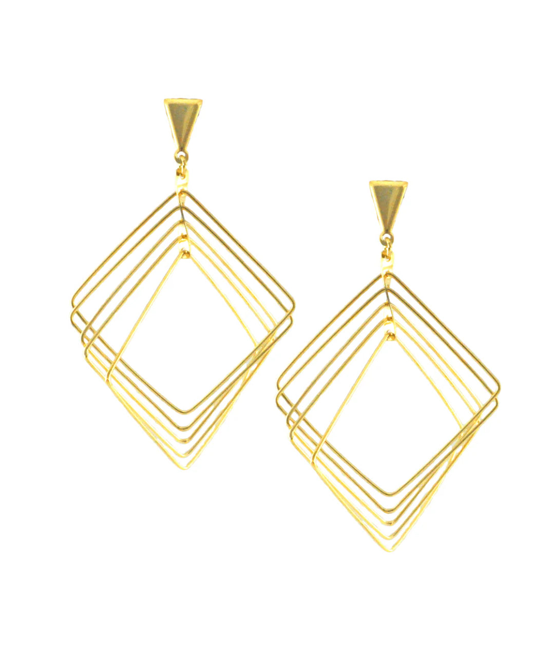 Multiple Squares Earring