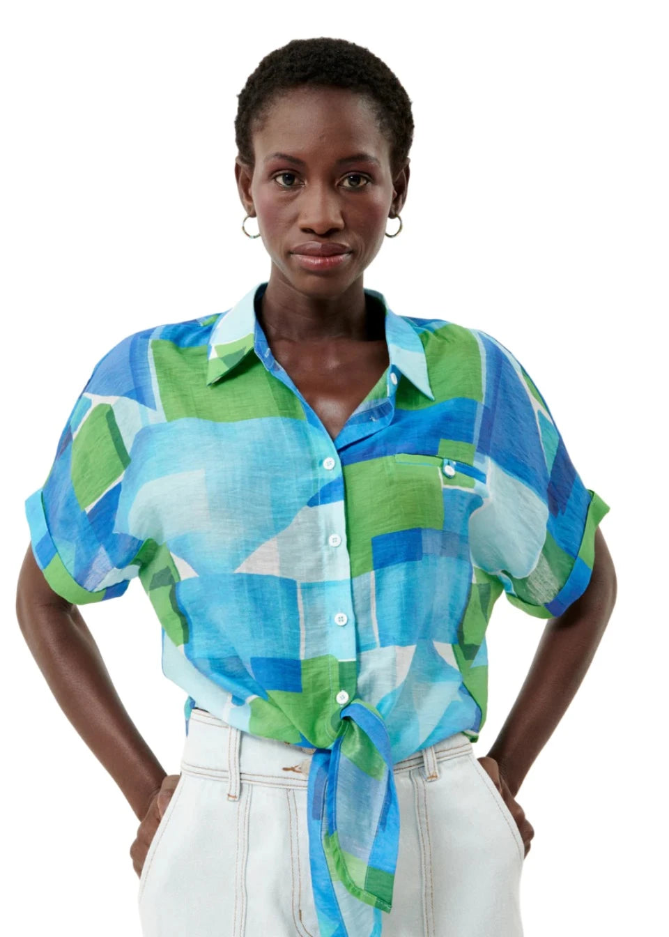 Candys Geo Blouse