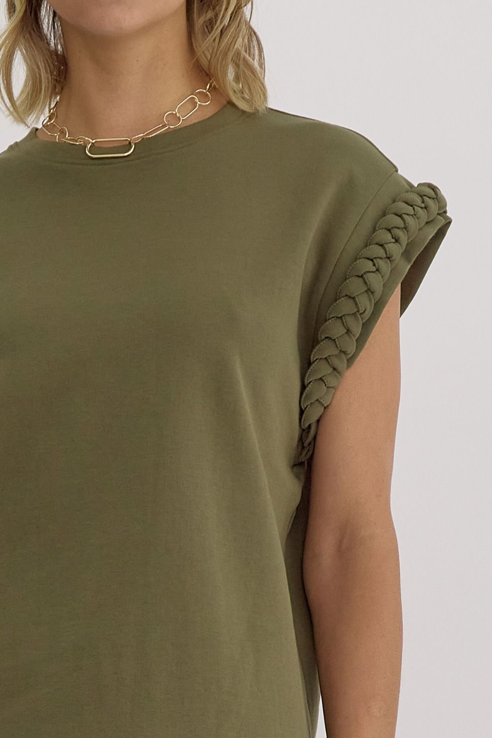 Play Nice Top - Olive