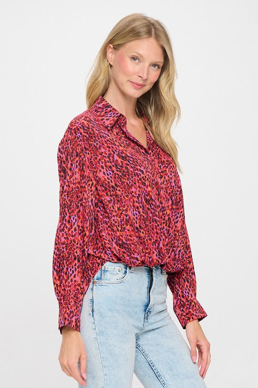 Geo Dot Blouse