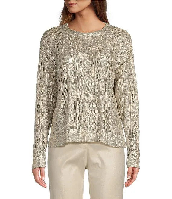 Weylan Silver Foiled Sweater