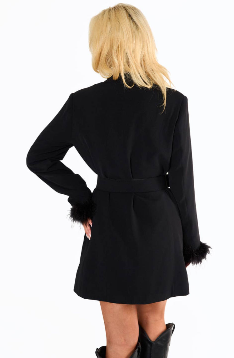 Harriet Noir Blazer Dress