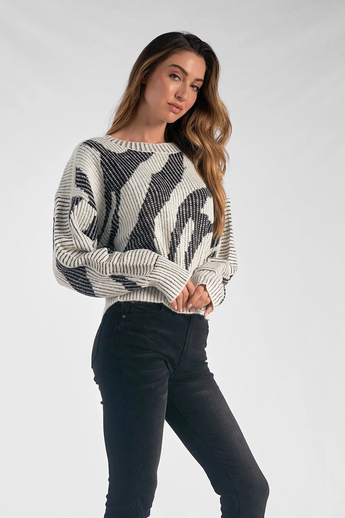 Madi Zebra Sweater