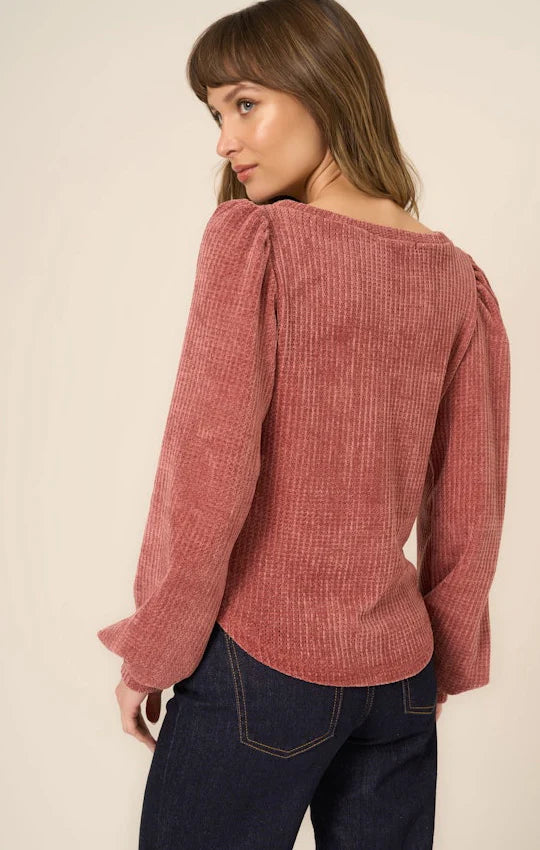 Just Because Chenille Longsleeve