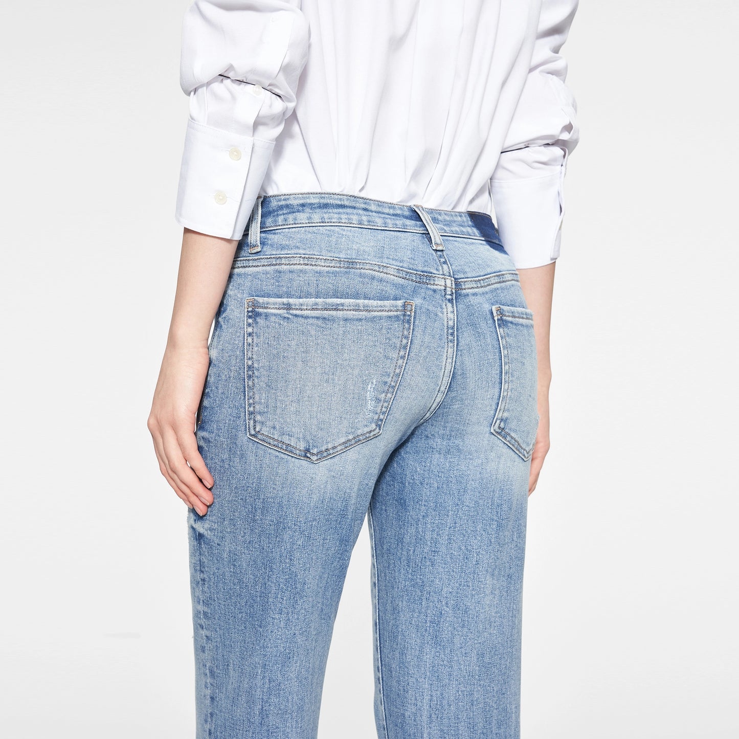 Flora Cuffed Denim