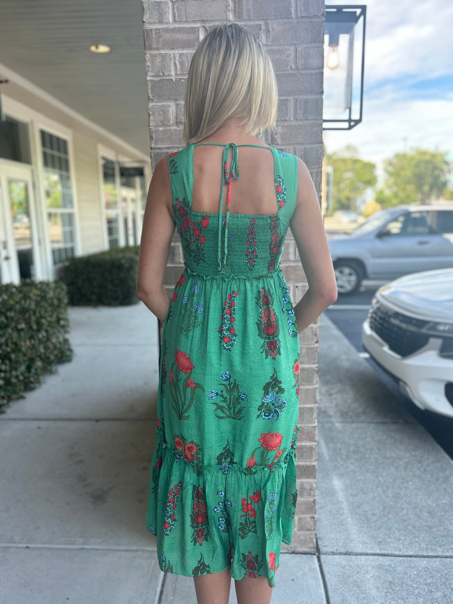 Green Garden Dress