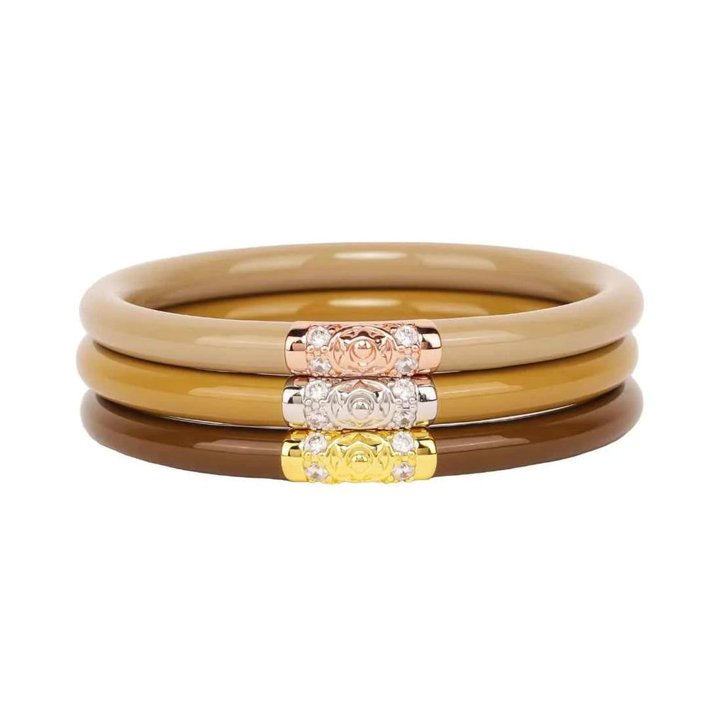 Three Kings All Weather Bangles in ORO