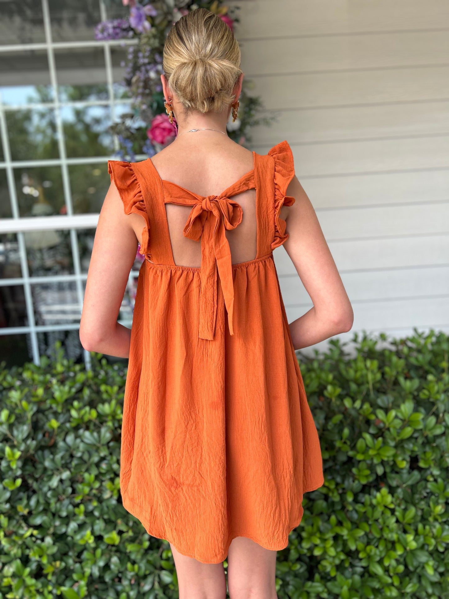 Mimi Dress - Rust