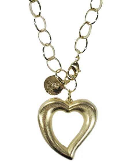 Heart Cut-Out Necklace