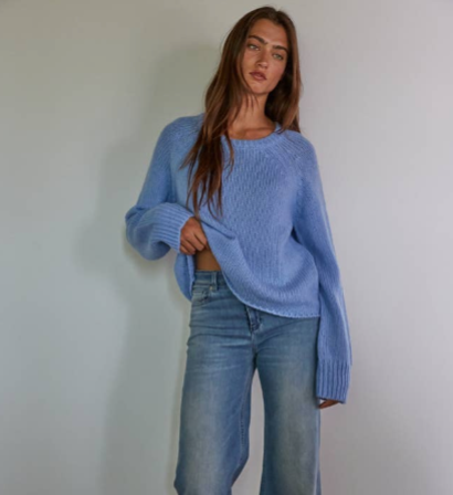 Blue Belle Sweater