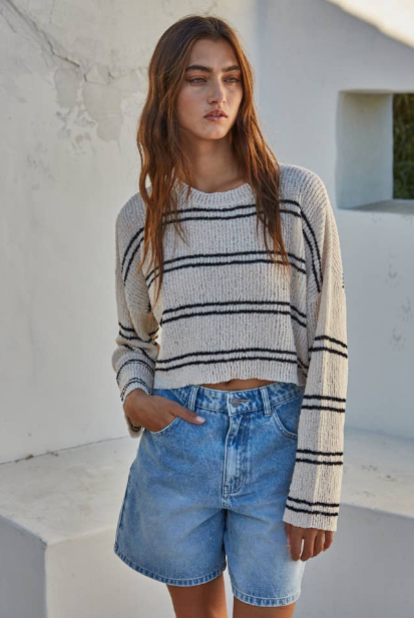 Luca Striped Sweater