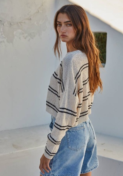 Luca Striped Sweater