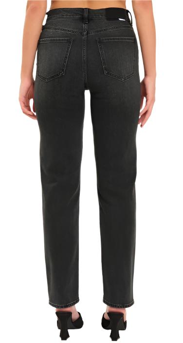 DAZE SMARTY PANTS HIGH RISE SLIM STRAIGHT