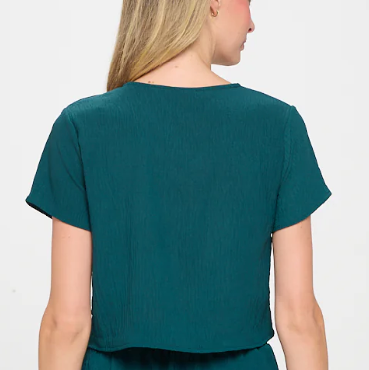 Spritz Top in Teal