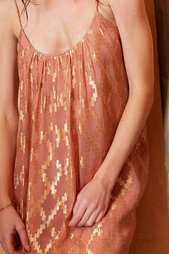 Rose Gold Cami Dress