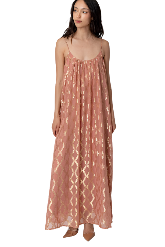 Rose Gold Cami Dress