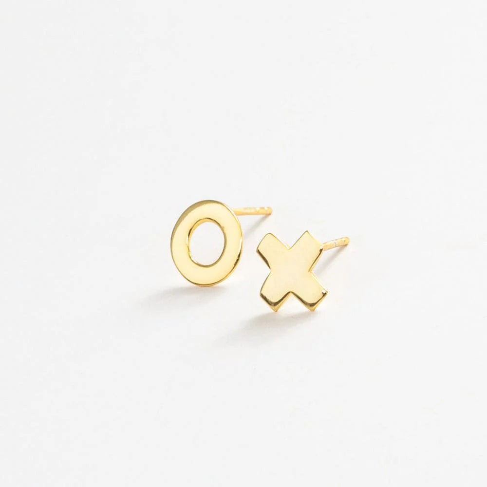 Ink & Alloy 18K Studs - Varied