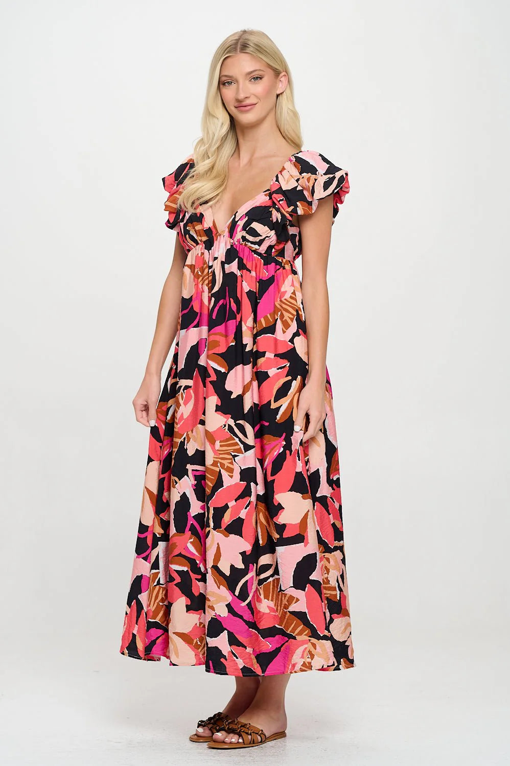 Floral Sunsets Maxi