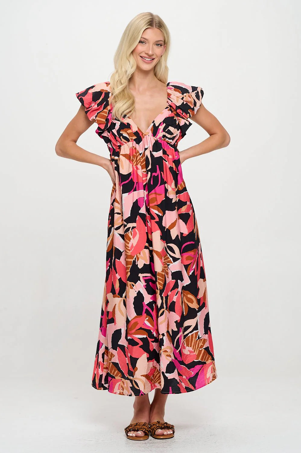 Floral Sunsets Maxi