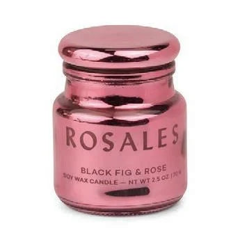 Rosales Black Fig & Rose Soy Candle 2.5oz