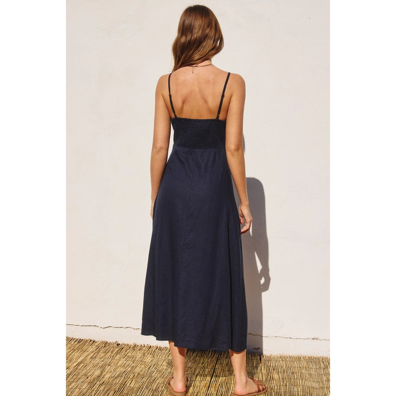 Linen Seas Dress