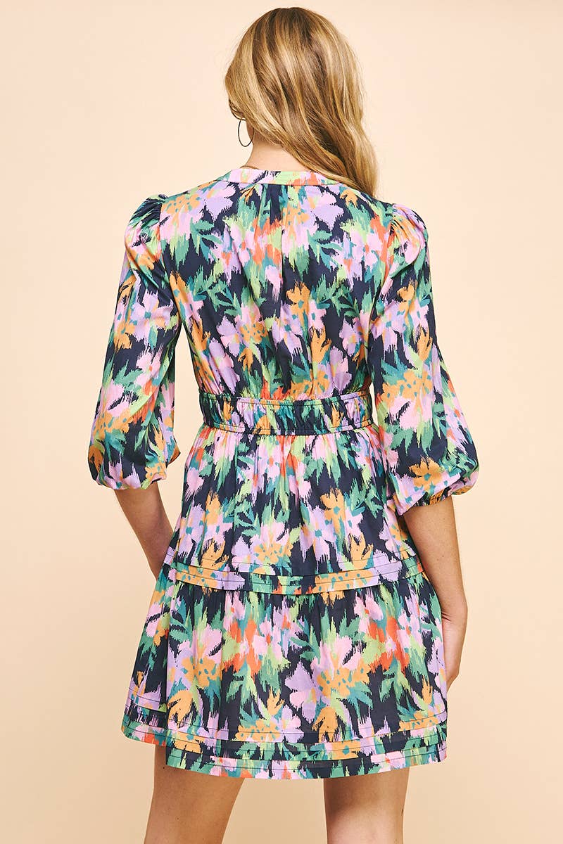 Fall Florals Dress