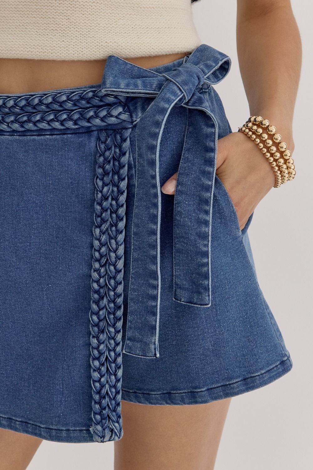 Darla Denim Skort