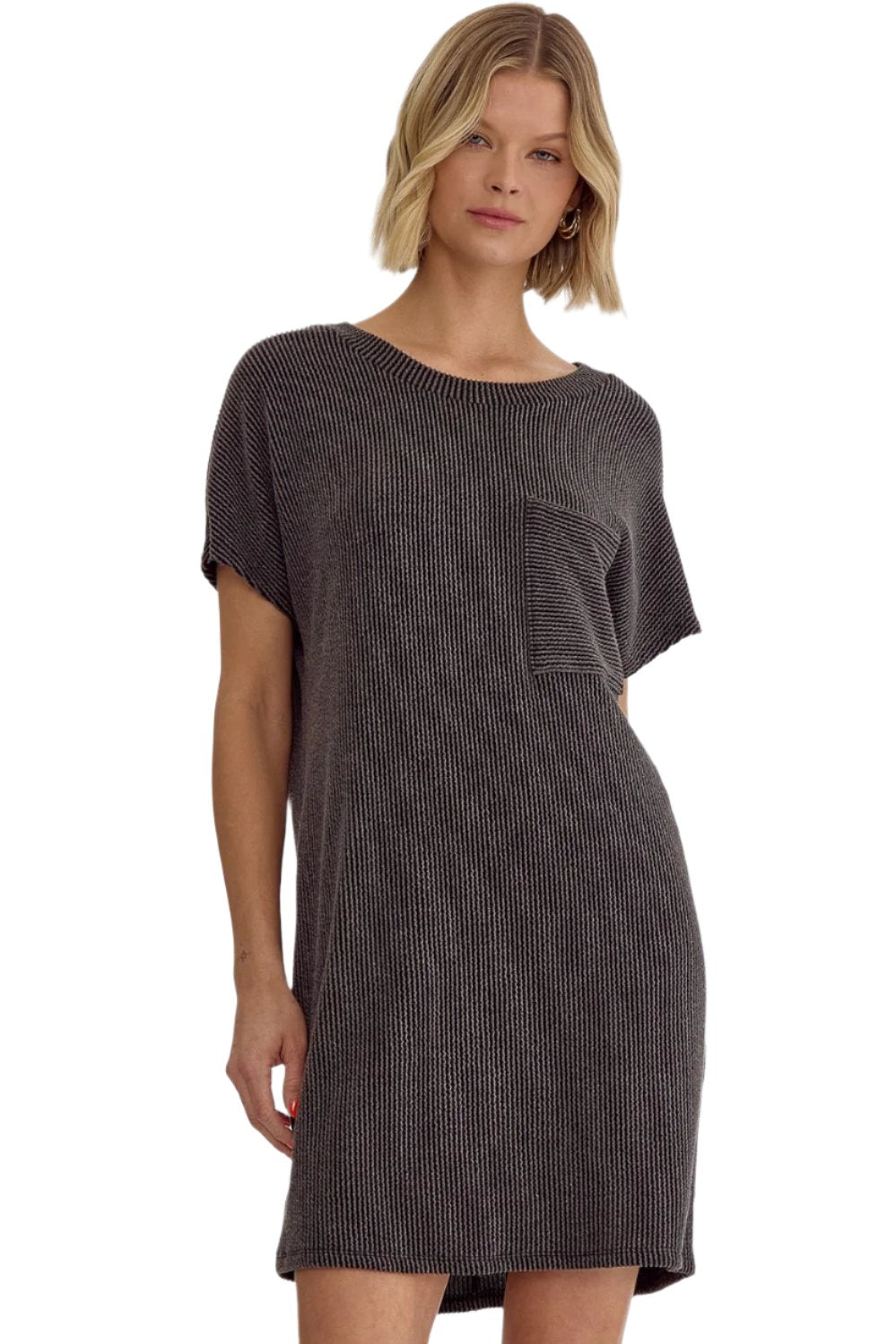 You Need This Dress - Charcoal