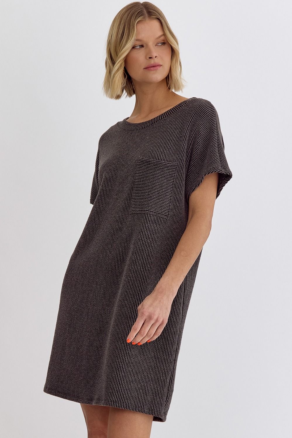 You Need This Dress - Charcoal