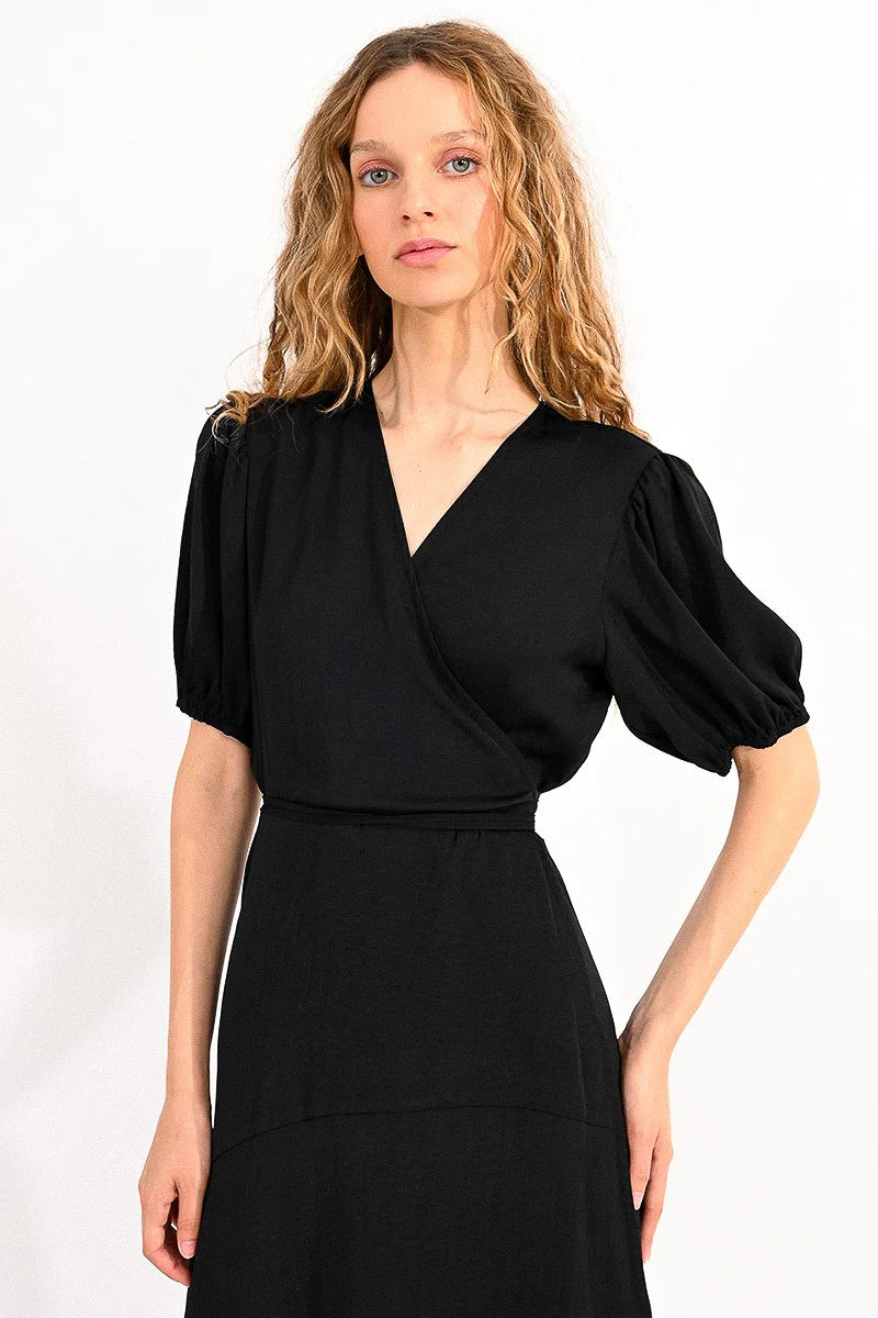 Black Sea Wrap Dress