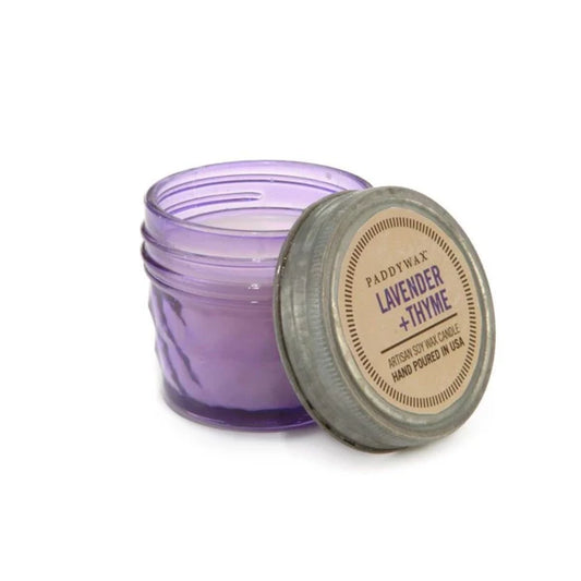 Paddywax Lavender & Thyme Soy Candle 3oz