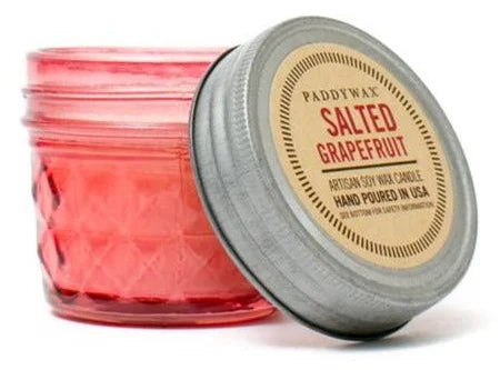 Paddywax Salted Grapefruit Soy Candle 3oz